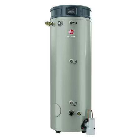 Rheem Ghe80su-130 Natural Gas Commercial Gas Water Heater, 80 Gal, 120V Ac,