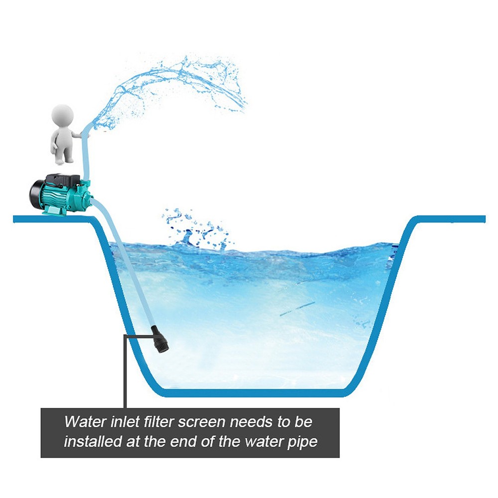 200W Solar DC Pump Compact Lightweight Self Priming Pump For Household