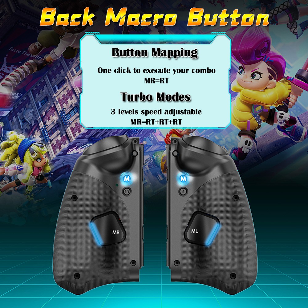 Wireless Joypad Gaming Controller for Nintendo Switch OLED Lite IOS PC Mobile