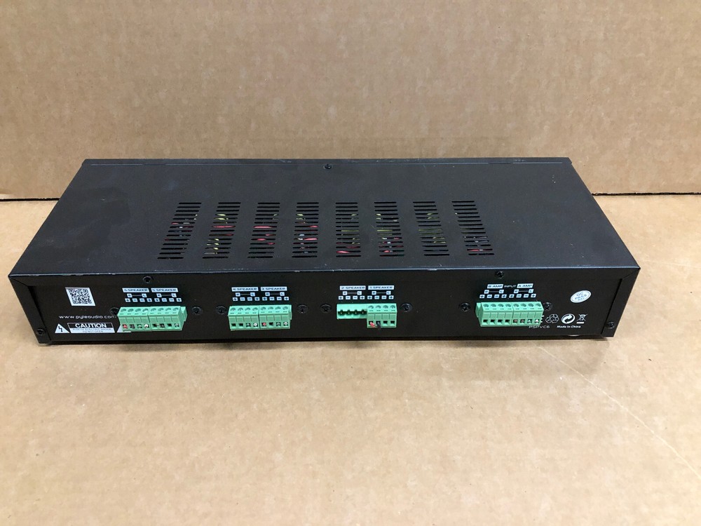 Pyle PSPVC6 6 Chanel Speaker Selector with Volume Control
