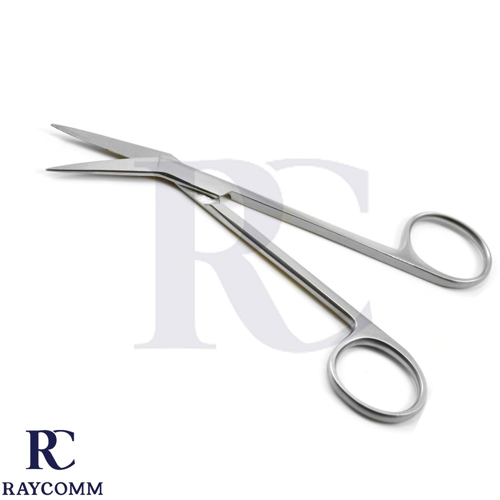 Surgical Iris Angular Scissors Suture Cutting Tissue Removal Oral Surgery Tools