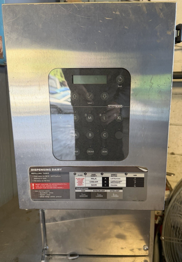 Silver King Milk Dispenser