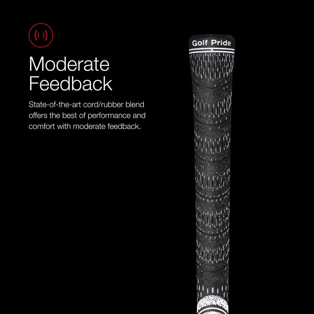 Golf Pride MCC Teams Black/Gold Midsize Golf Grip