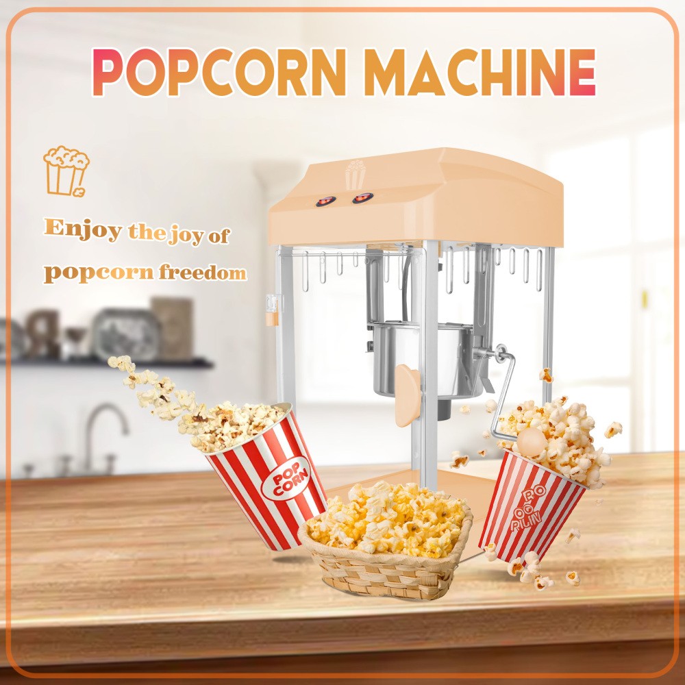 4oz Tabletop Popcorn Machine Popcorn Popper Machine Pop Corn Maker