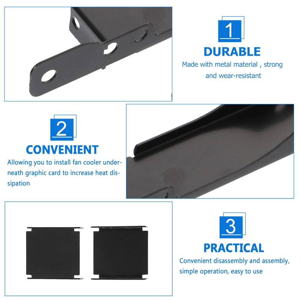 Gpu Fan Bracket Computer Wind Pressure Cooling Holder for Graphics