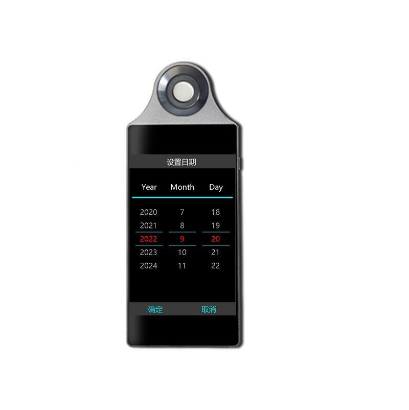 Spectral Illuminance Meter Light Spectrometer with Type-C Interface Touch Screen
