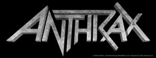 Anthrax - Logo Sticker 3" x 8"