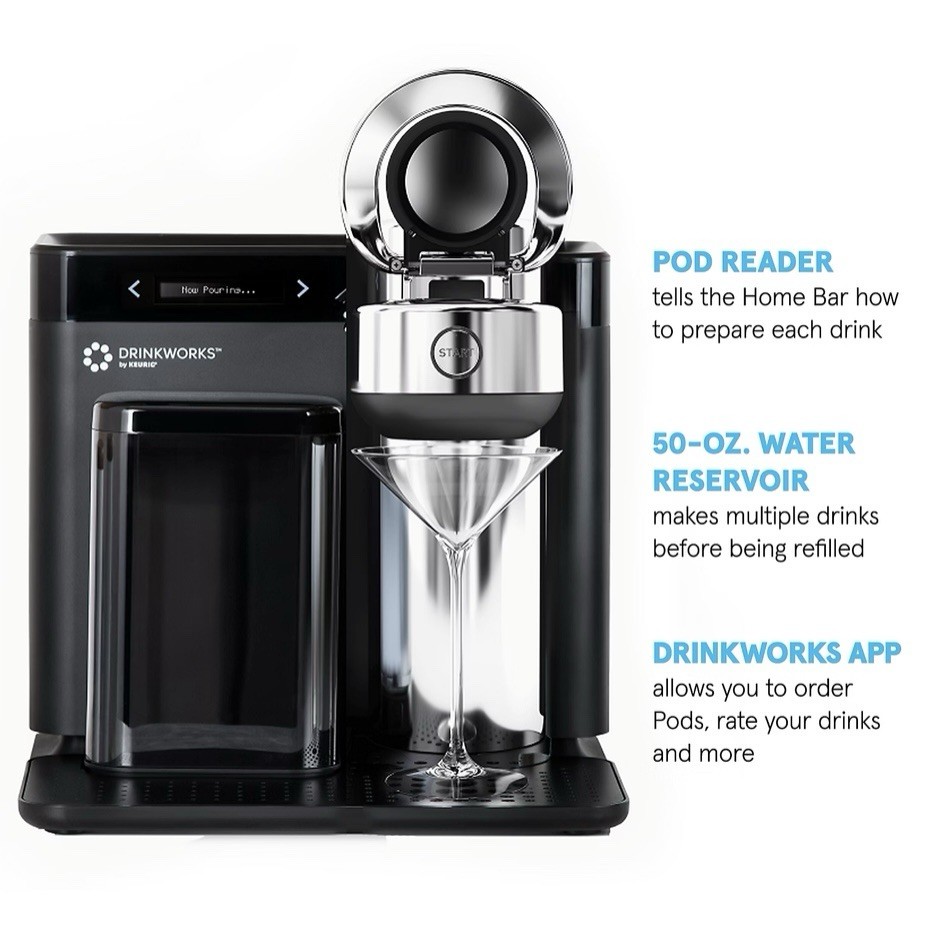 Keurig Drinkworks Home Bar Drinkmaker - Black