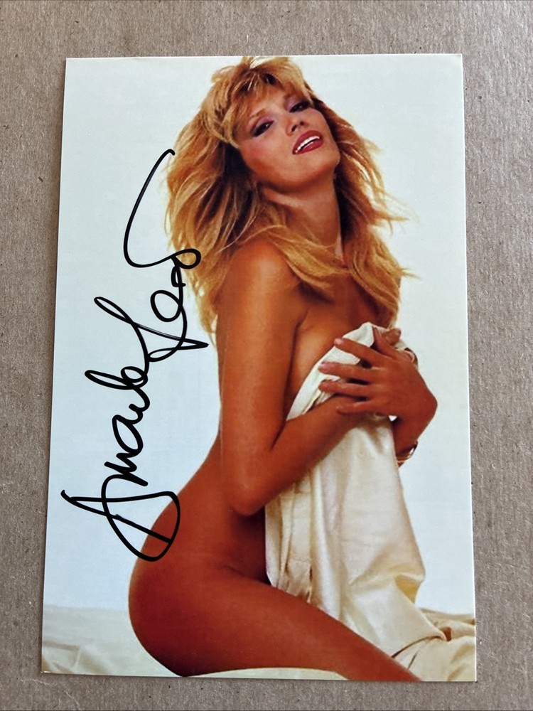Amanda Lear Authentic Hand Signed Autographed 4x6 Photo