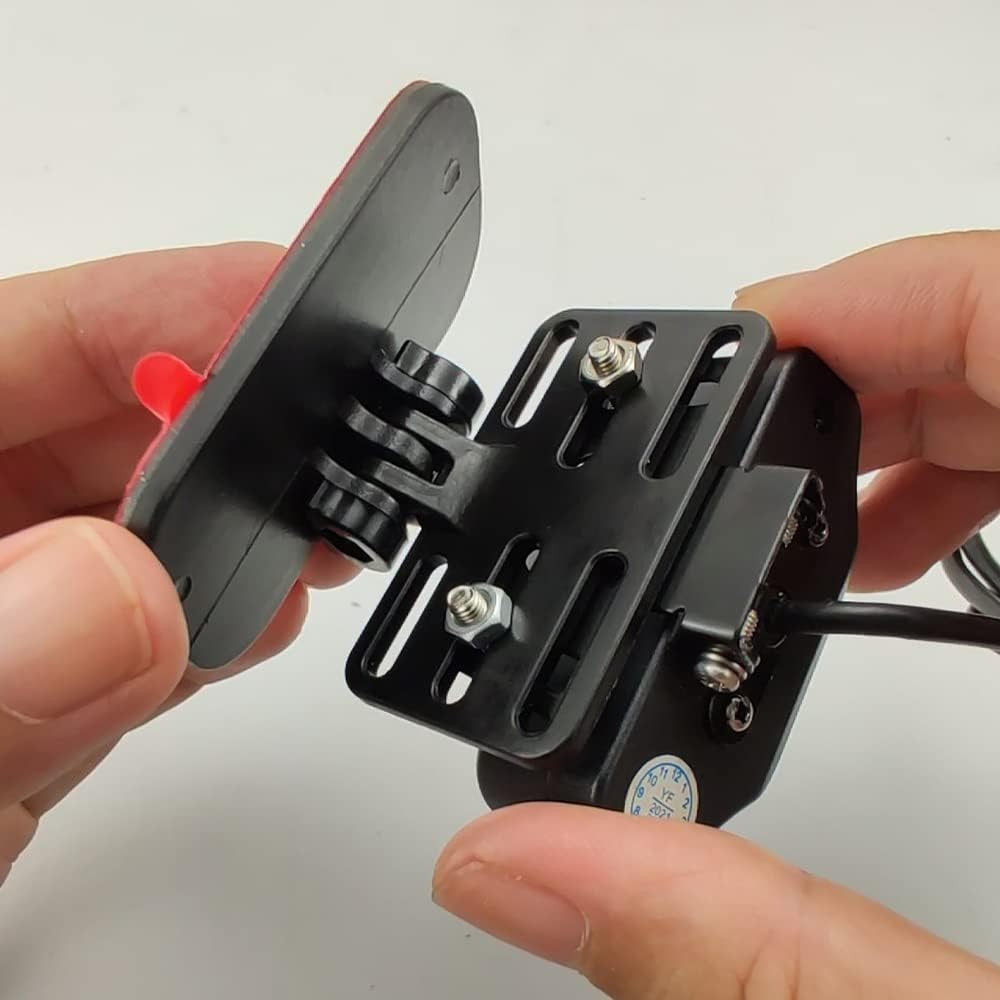 Rear Camera Holder Window Bracket for Most Back Dash black, red