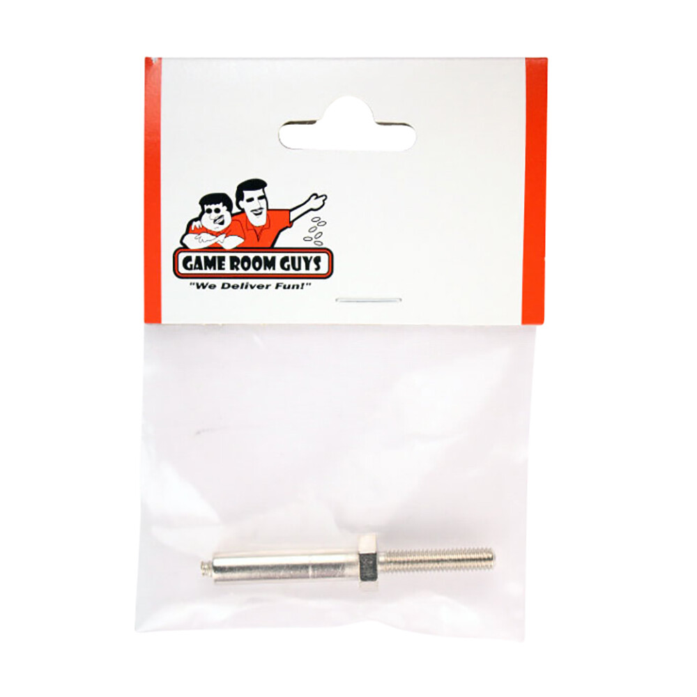 2-1/2" Tall Metal Pinball Post - #10 Threaded Base - #6 Thread
