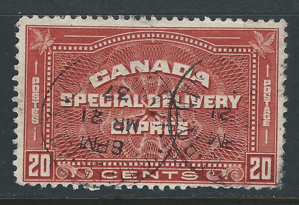 Bigjake: Canada #E5, 20 cent Special Delivery
