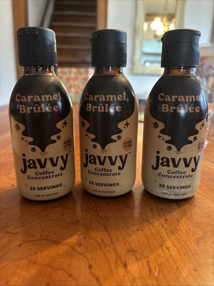 javvy Coffee Concentrate Caramel Brûlée 3pk