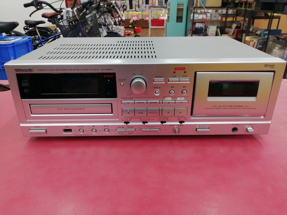 TEAC AD-RW900 CD/Cassette Recorder All Function Tested