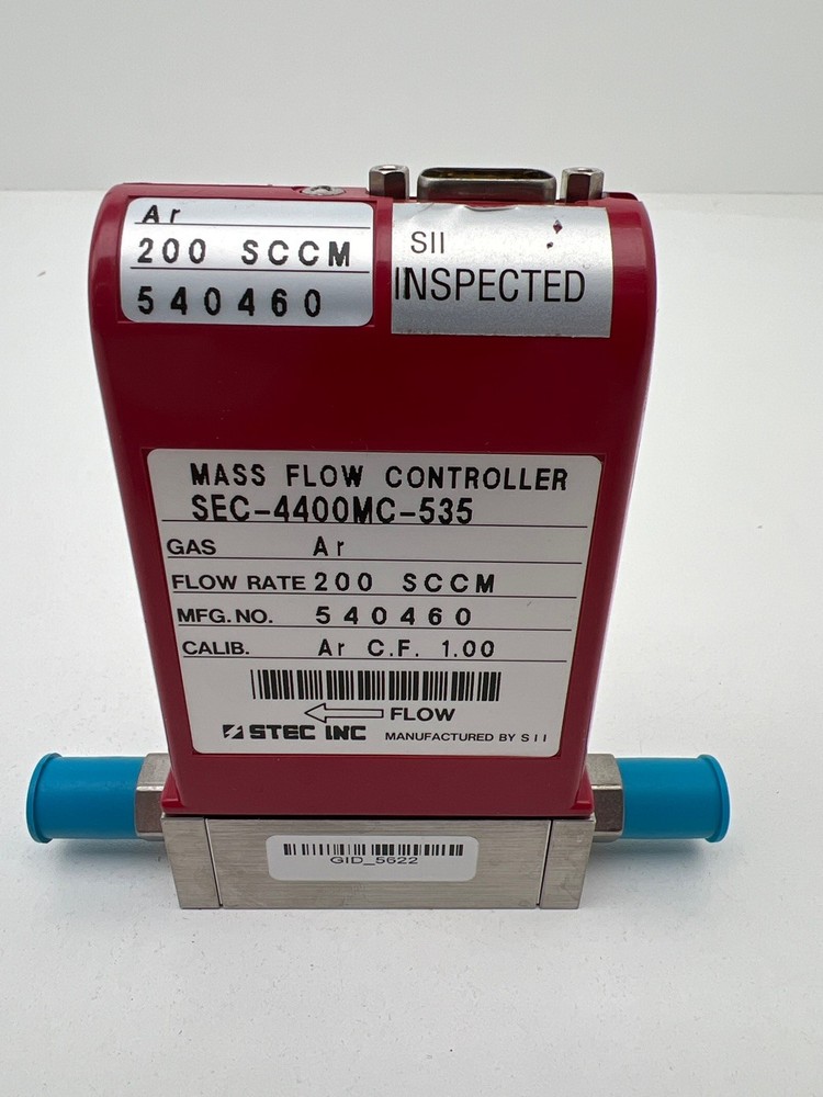 STEC SEC-4400MC-535 200 SCCM Mass Flow Controller, VCR