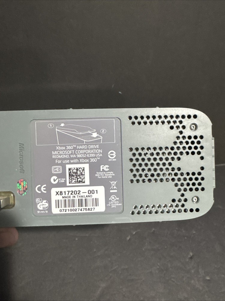 Official Microsoft Xbox 360 External 60GB Used