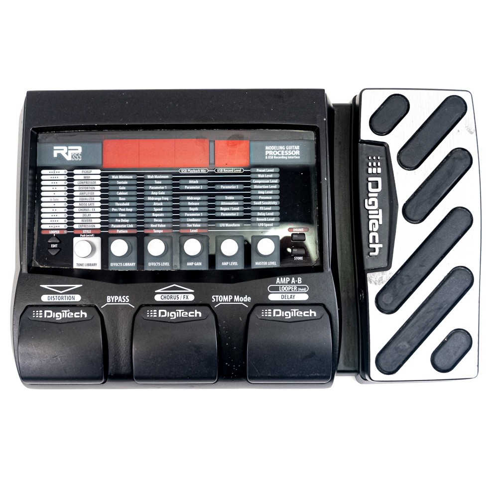 DigiTech RP355 Multi-Effect Processor – Includes Box, Power Supply & Accessories