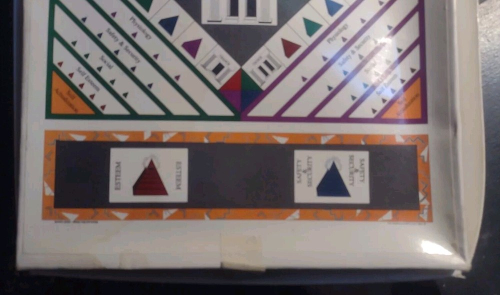 Self Actualization Board Game 1990