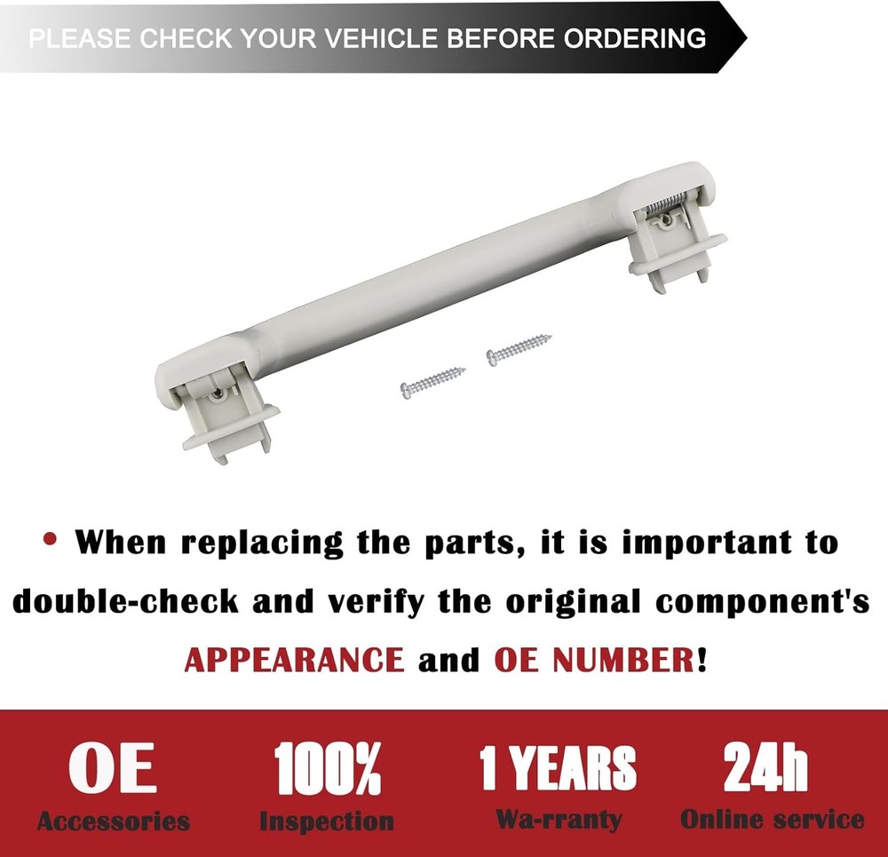 Interior Grab Handles Grips Compatible with 2013-2019 Acces Size: Front Handle