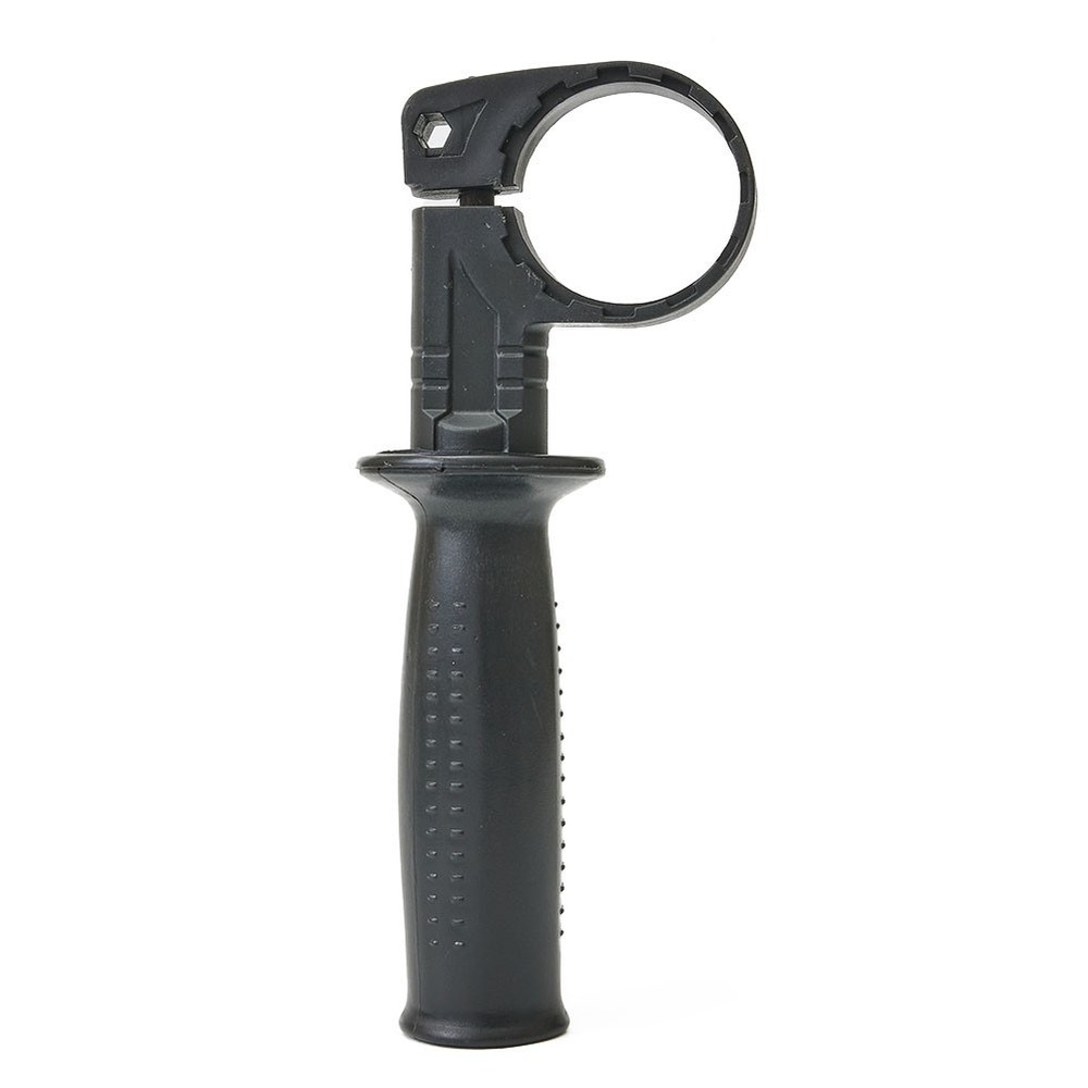 Versatile Black Hammer Drill Side Handle for Various Power Tools