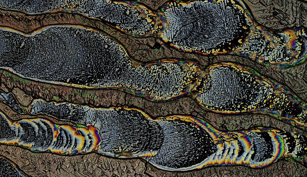 Microscope slide for polarization, THIOACETAMIDE