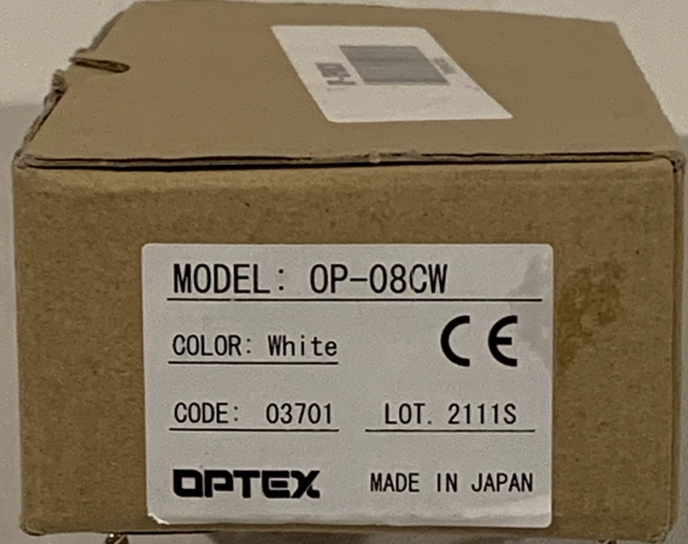 Optex OP-08CW Passive Infrared Motion Sensor