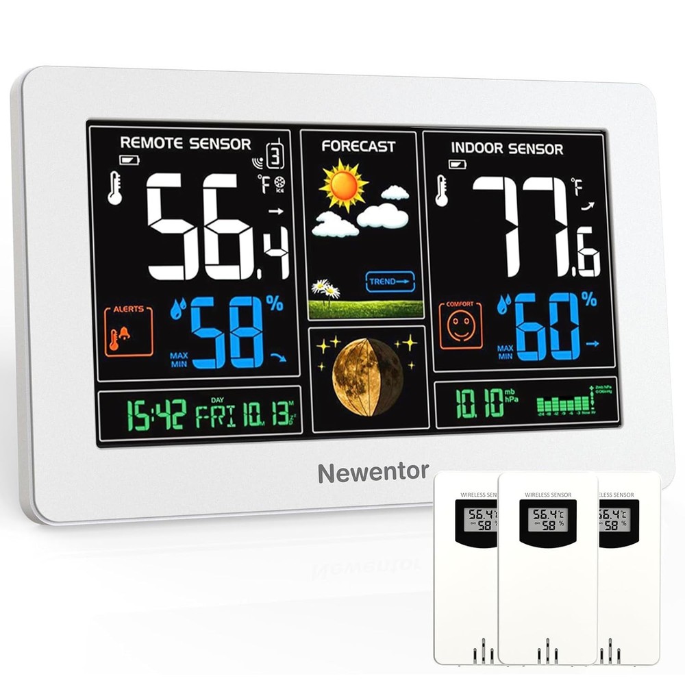Modern Weather Station with Barometric Pressure and Forecast Functionality