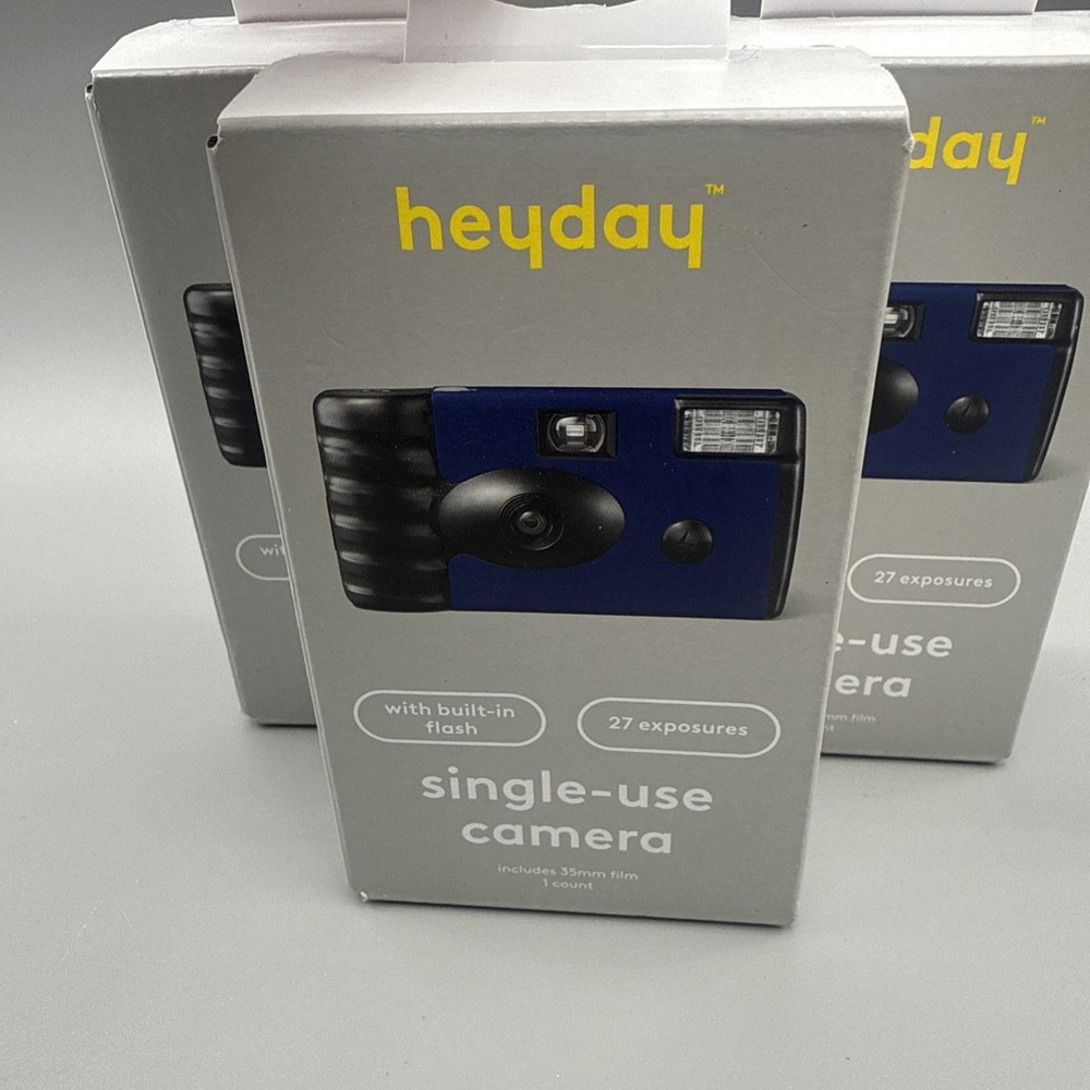 Heyday Game Day Disposable Single- 3 pcs Bundle