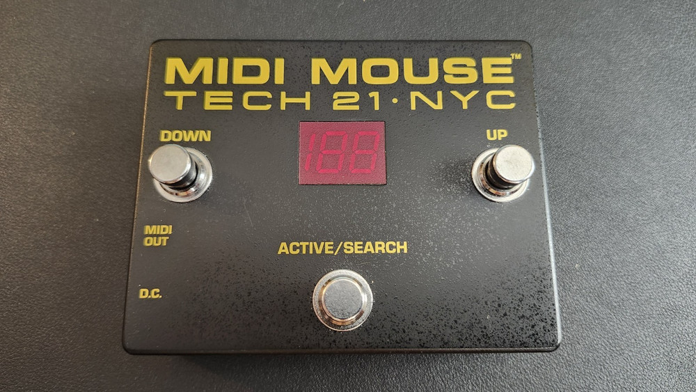 Tech 21 MIDI Mouse MIDI Foot Controller - Open Box