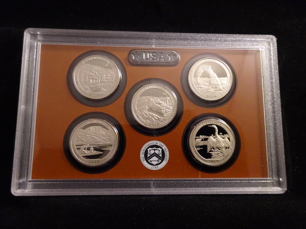 2014-S Clad Proof Set U.S. Mint 14-Coin