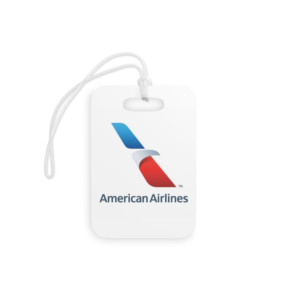 American Airlines with Eagle Luggage Tags