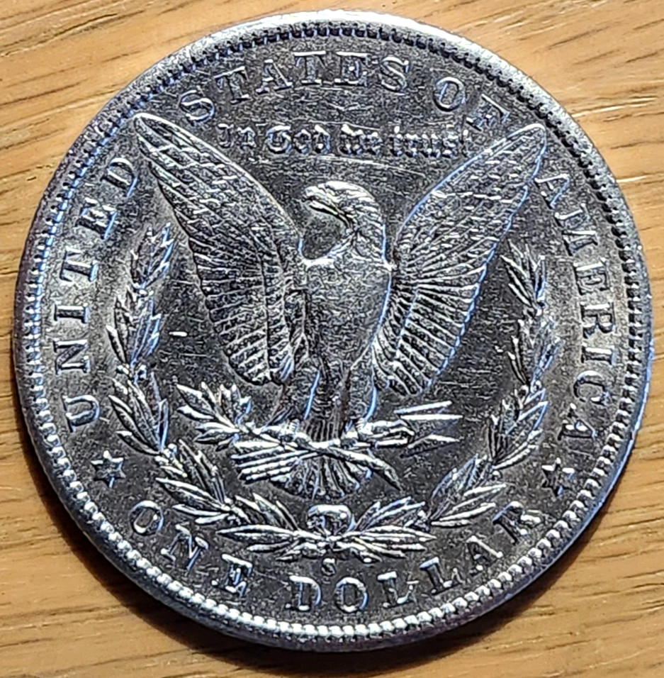 1902 S MORGAN 90% SILVER