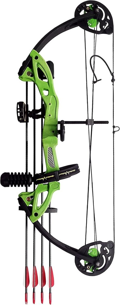 Adjustable Draw Length Compound Bow, 260fps, 15-29 lbs
