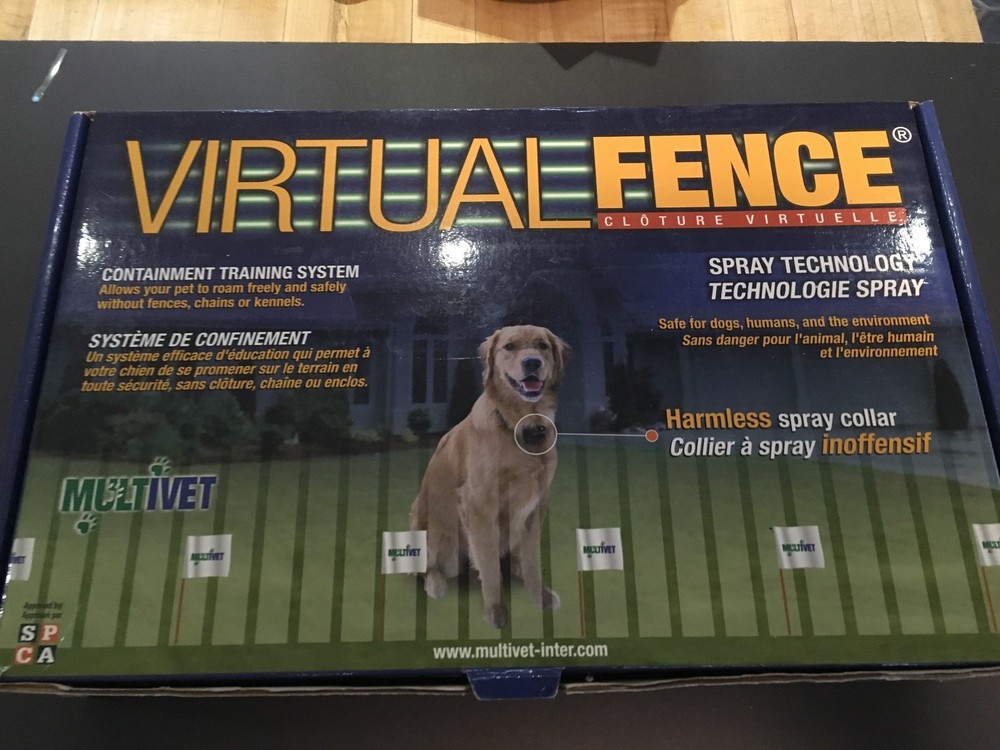 NEW  Multivet Spray Technology Virtual Fence kit - Spray containment system