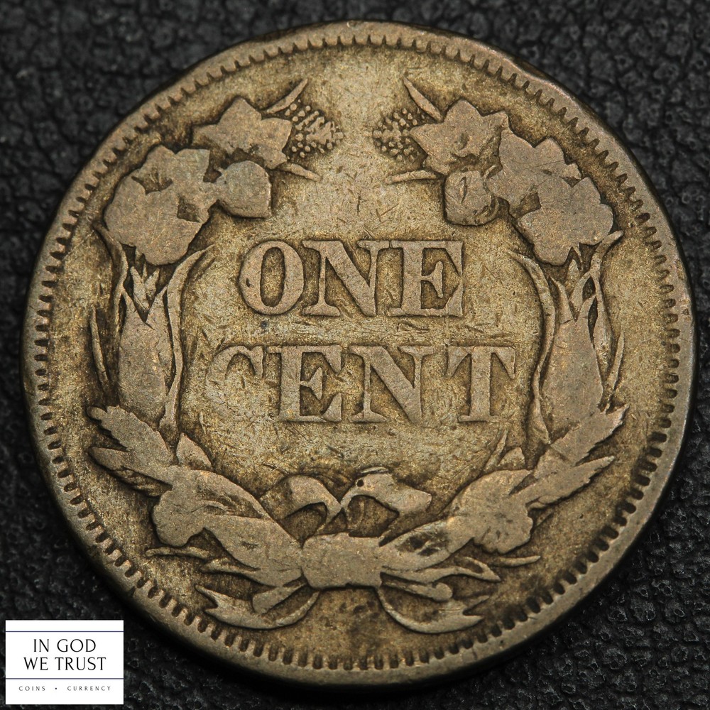 1857 Flying Eagle Cent 1C