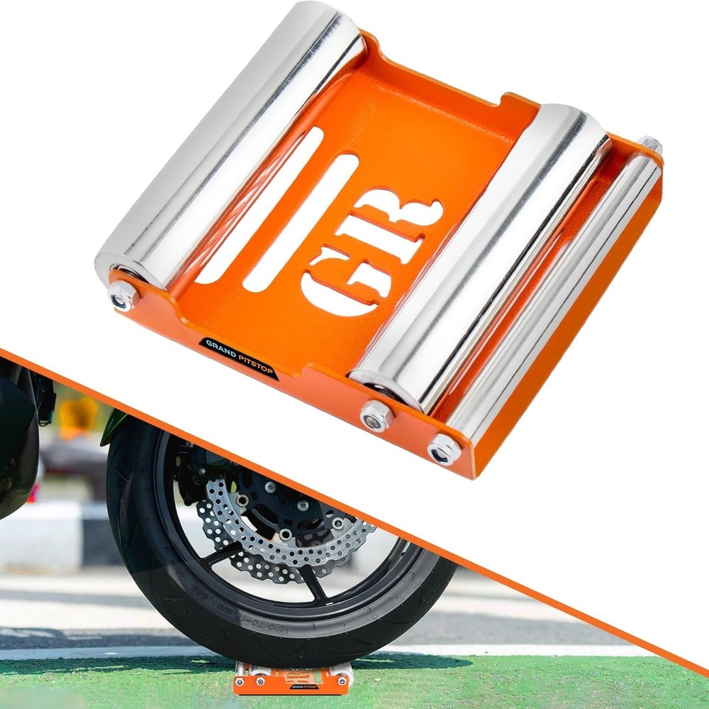 Grand Pitstop Motorcycle Wheel Cleaning Stand - Paddock Stand Replacement - Whee