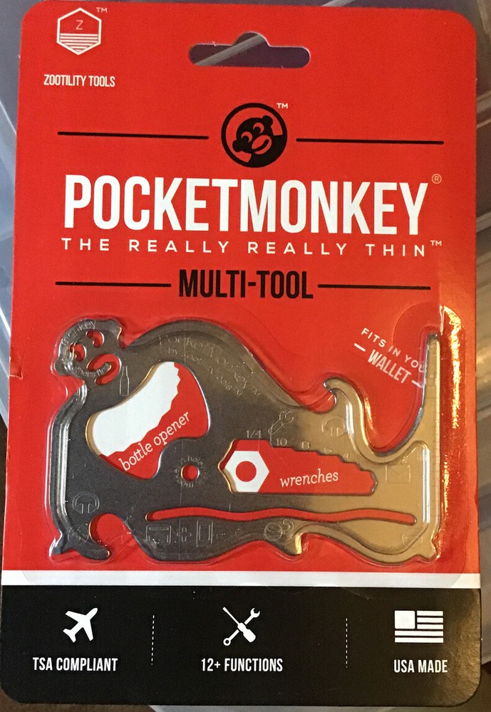 Pocketmonkey Multi-Tool The Really Really Thin