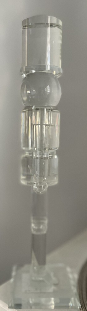 NEW Glass Nutcracker Figurine Christmas decor Viral Clear