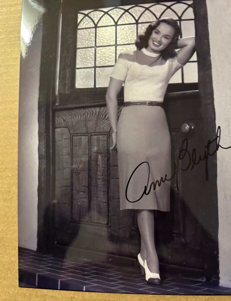 ANN BLYTH Autographed Photo