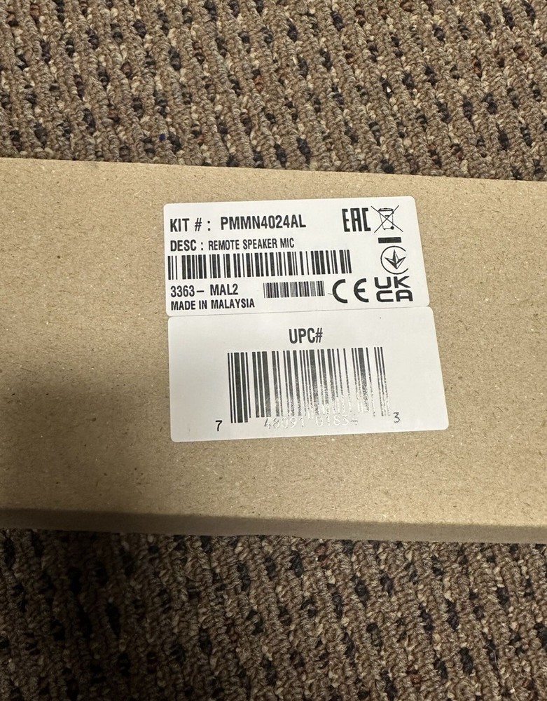 Motorola radio speaker