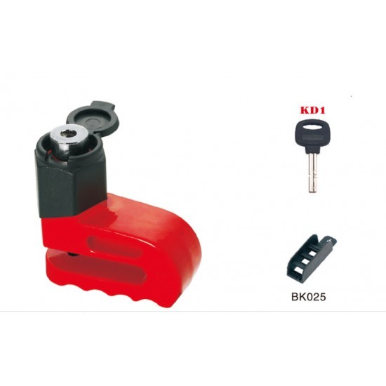 Anti Theft Disk 5.5mm Bracket Includes RED