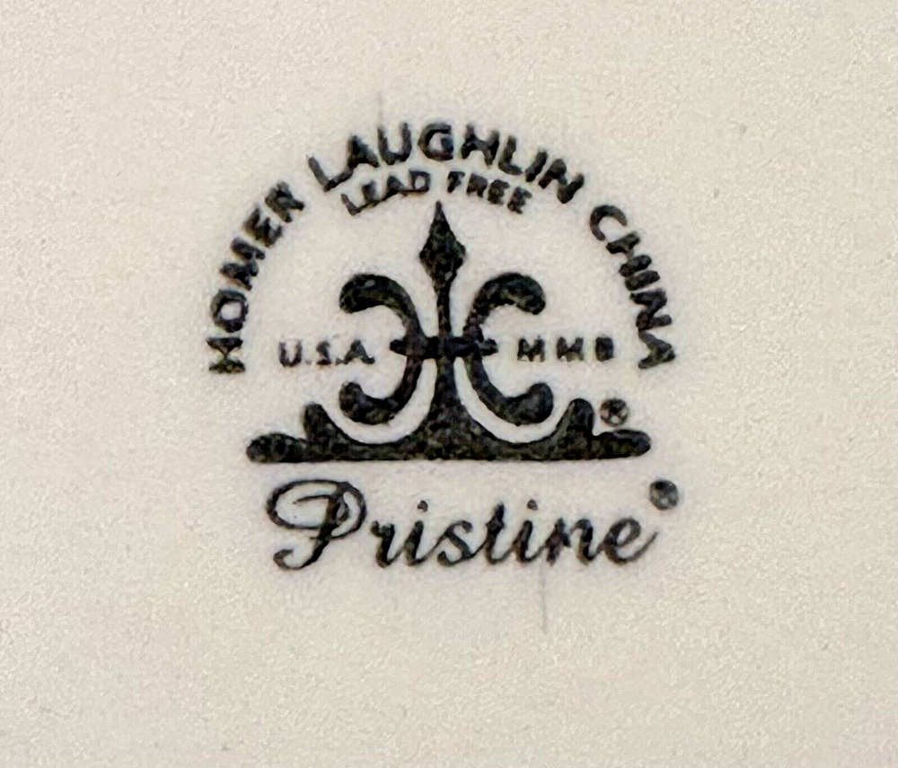 Pristine (Ameriwhite) by HOMER LAUGHLIN 9.5" Luncheon Plate Discontinued 2006-20