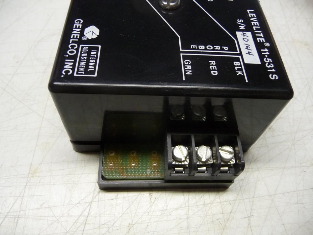 Levelite Model #11-531S, 1 Probe Level Controller, 1 - SPDT Contacts, 115 Vac