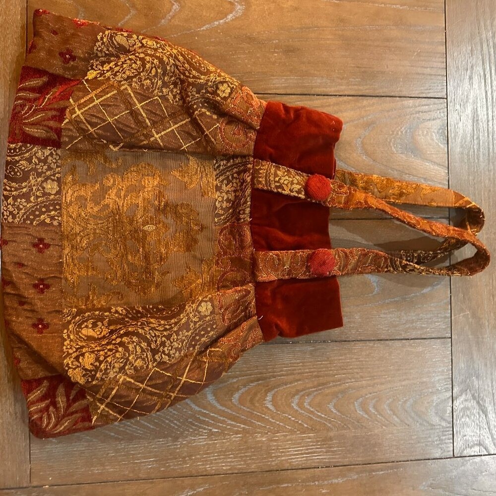 Handmade quilted purse