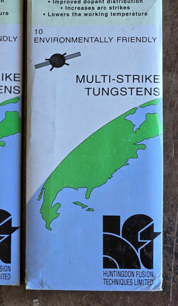 Tungsten Multi-Strike Professional Welding Rods (17 rods total)