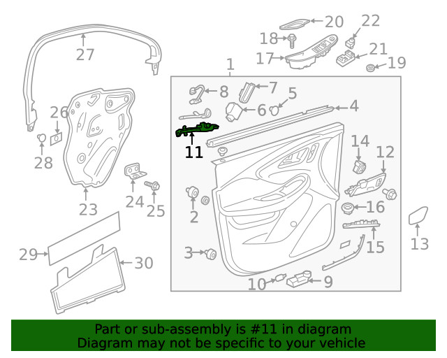 Genuine GM Bracket 23269719
