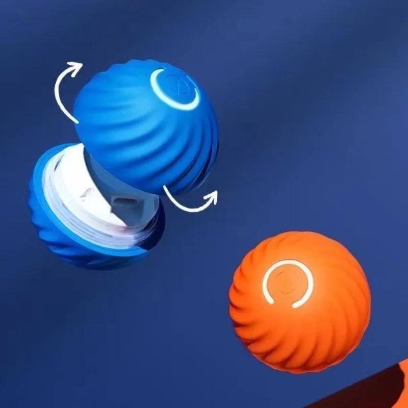 Smart Dog Toy Ball USB Electronic Interactive Pet Toy Automatic Moving Bouncing