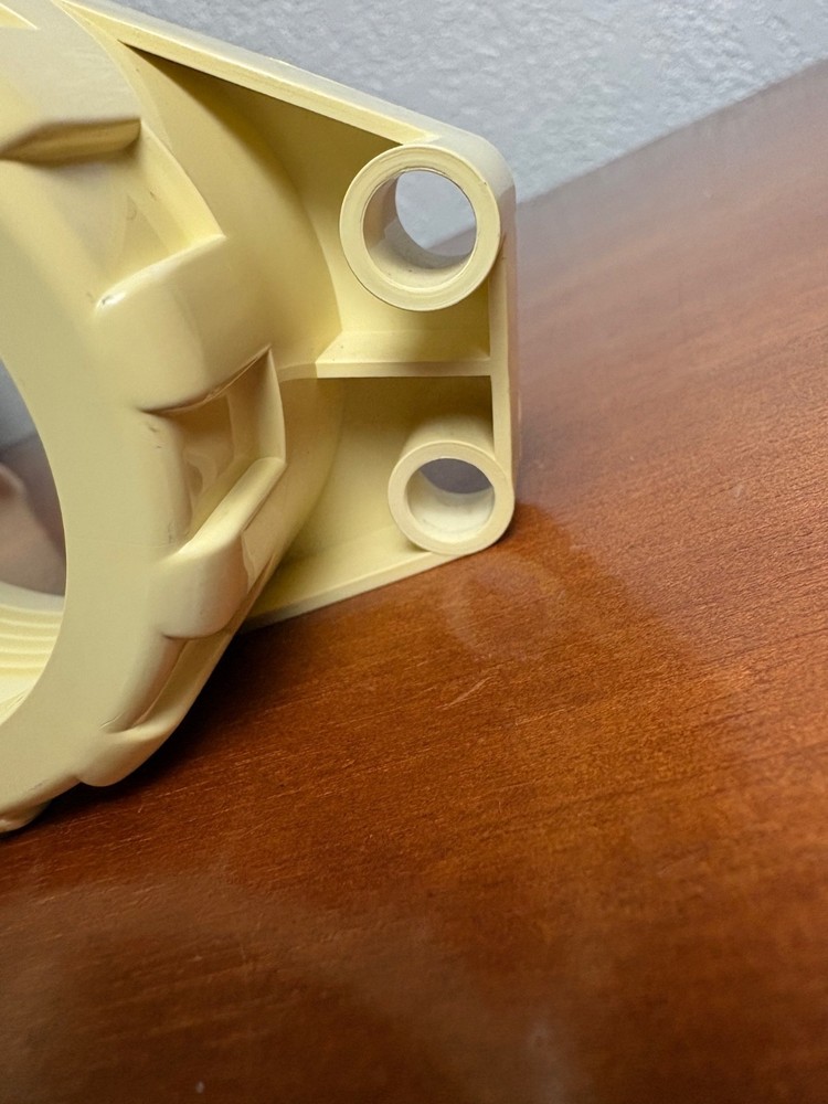 Popeil Automatic Pasta Maker Replacement Front Locking Nut - Almond/Tan