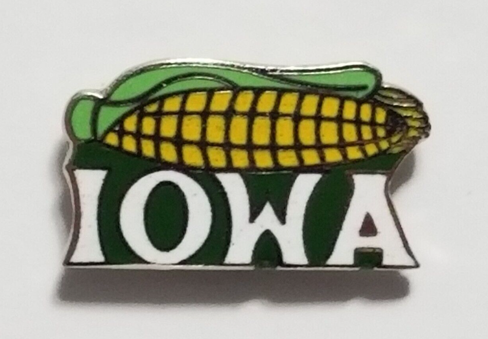 Iowa State Corn Cob Enamel Hat backpack Lapel Pin Pinback