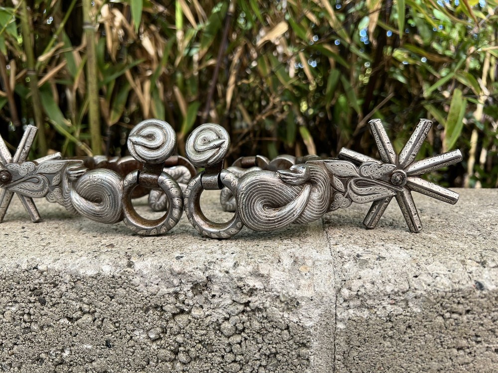 Antique Mexican Snake Spurs